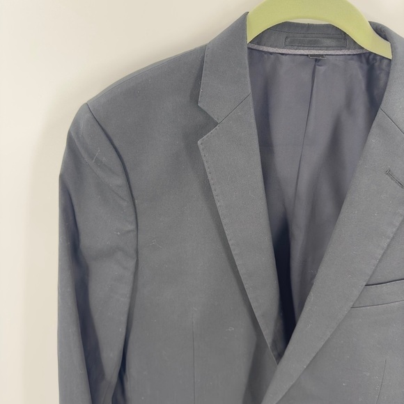 J Crew Mens Ludlow Single Breasted Blazer Size 38R Black Sport Coat Two Button - Picture 3 of 13